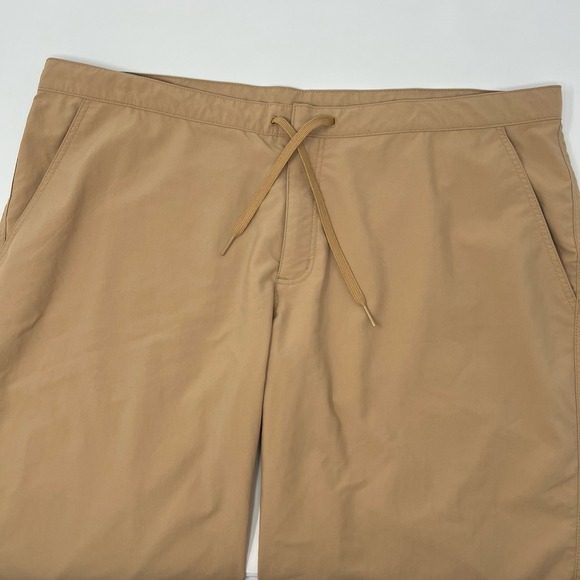 Patagonia Water Girl Women's‎ Wide Leg Crop Pant Tie Waist Khaki Size Large - Picture 1 of 6